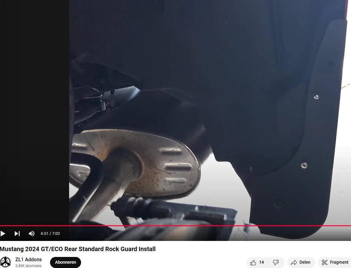 S650 Mustang ZL1 Addons, Inc. S650 Deluxe Rock Guards install Schermafbeelding 2025-04-01 024207