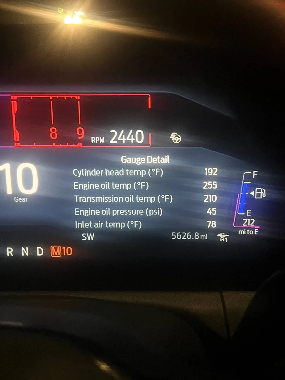 S650 Mustang Normal A10 Transmission Temperatures? IMG_7111