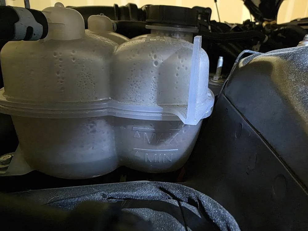 S650 Mustang Low Coolant = cause for concern? Low Cooland