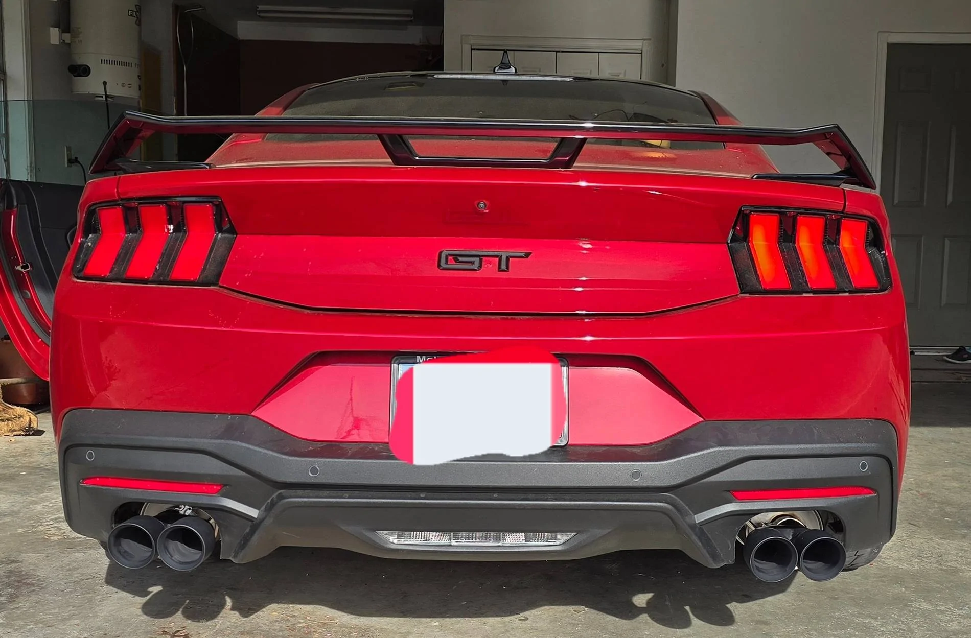 S650 Mustang Installed: 2024 Mustang GT Roush Axleback Bigger Quad Tips (Non-Active) 1000004651