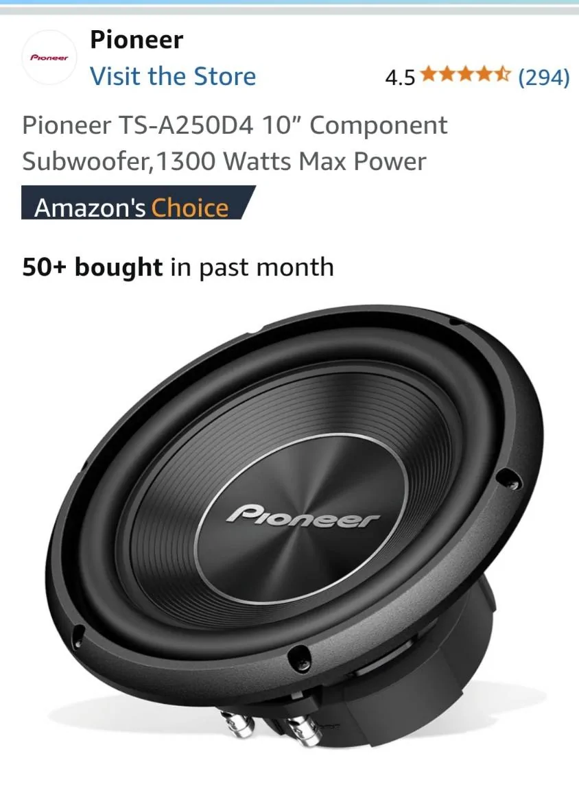 S650 Mustang Options for aftermarket audio? Screenshot_20250405_193504_Amazon Shopping
