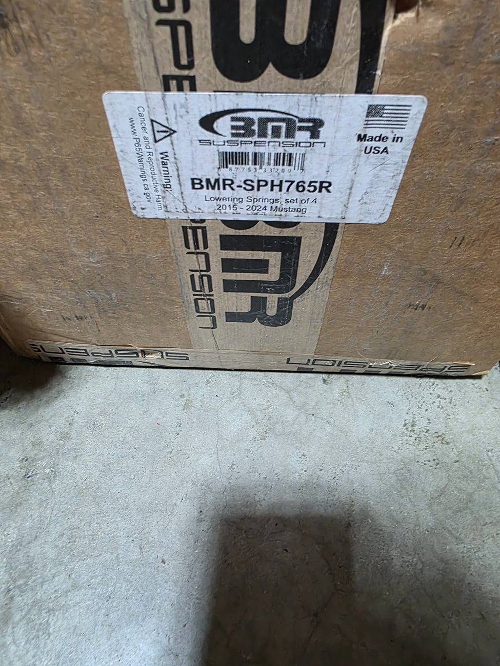 S650 Mustang Bmr lowering springs 1000001623
