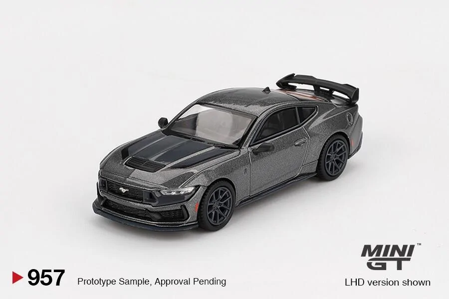 S650 Mustang First S650 2024 Ford Mustang Diecast! 1/18 Dark Horse in Carbonized Gray 1744065638727-m3