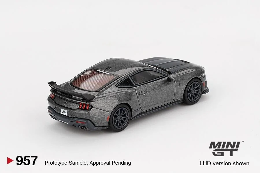 S650 Mustang First S650 2024 Ford Mustang Diecast! 1/18 Dark Horse in Carbonized Gray 1744065653662-6j