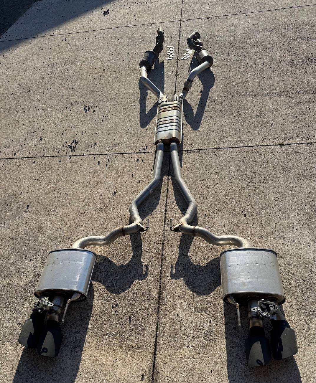 S650 Mustang Dark Horse Exhaust Active Exhaust IMG_8276