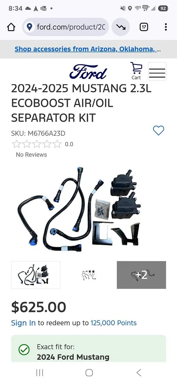 S650 Mustang 2.3L air oil separator Screenshot_20250406_203447_Chrom