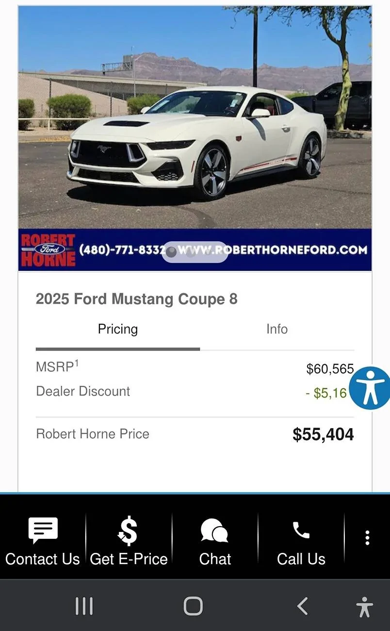 S650 Mustang 2025 60th Anniversary Edition Screenshot_20250417-084236_Chrom