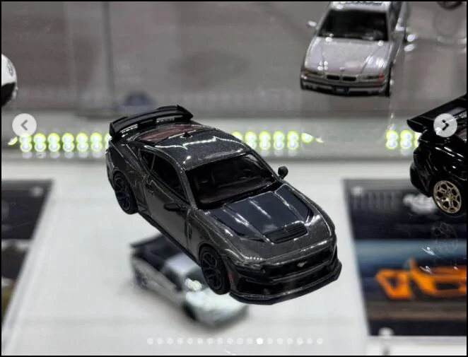 S650 Mustang First S650 2024 Ford Mustang Diecast! 1/18 Dark Horse in Carbonized Gray 1744995552371-em