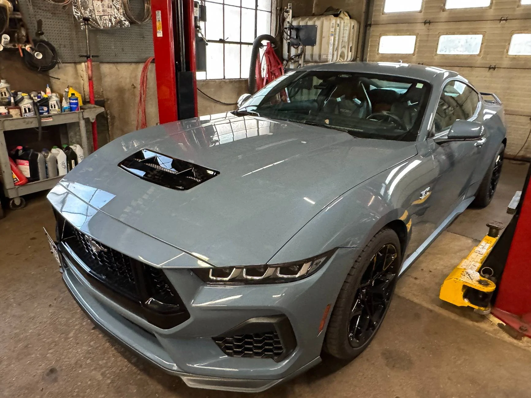 S650 Mustang Shelby style hood vent 3333