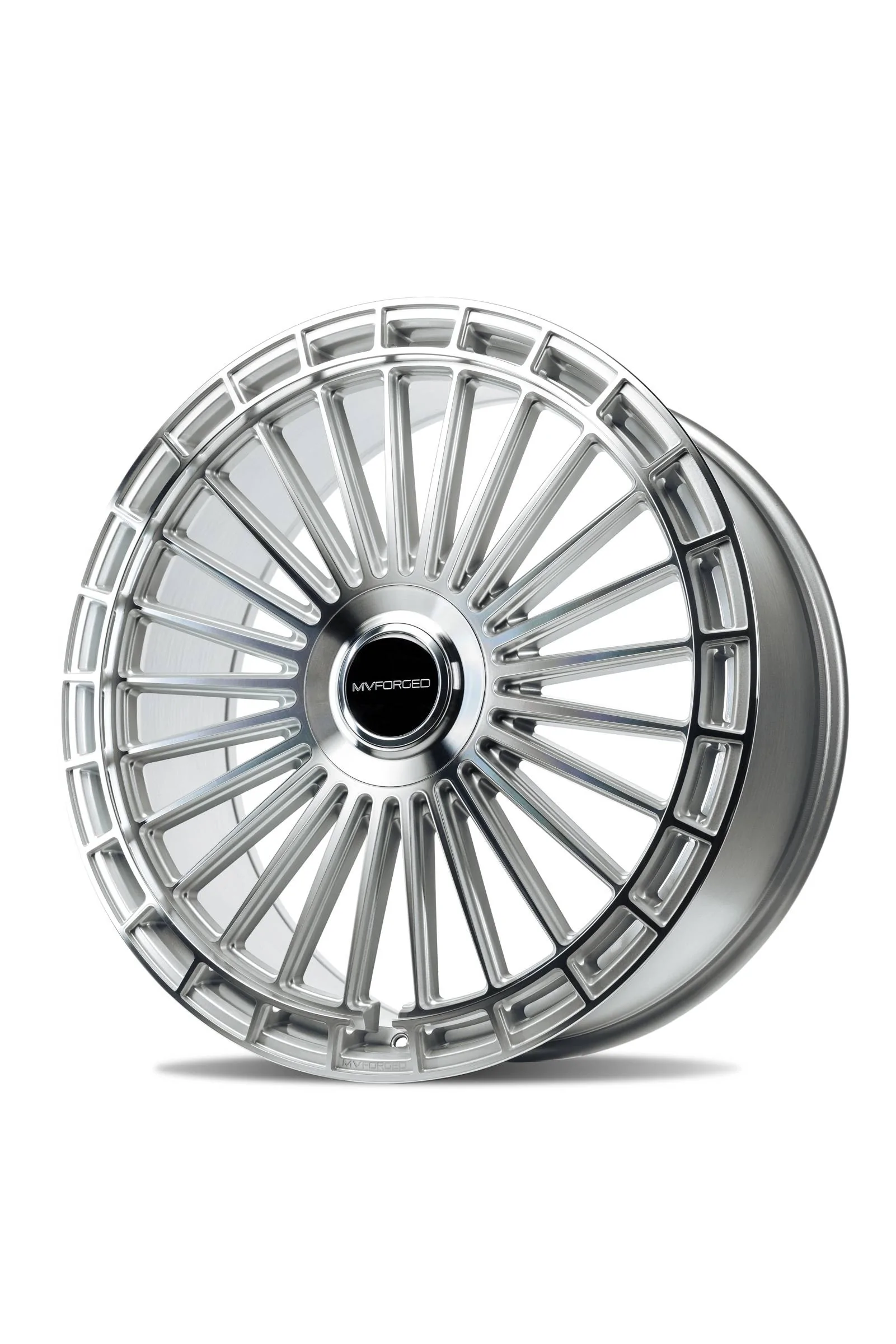 S650 Mustang New MVFORGED+ MVF5 MVF40 Vertical Forged - Wheel Designers MVF-40-Silver-9