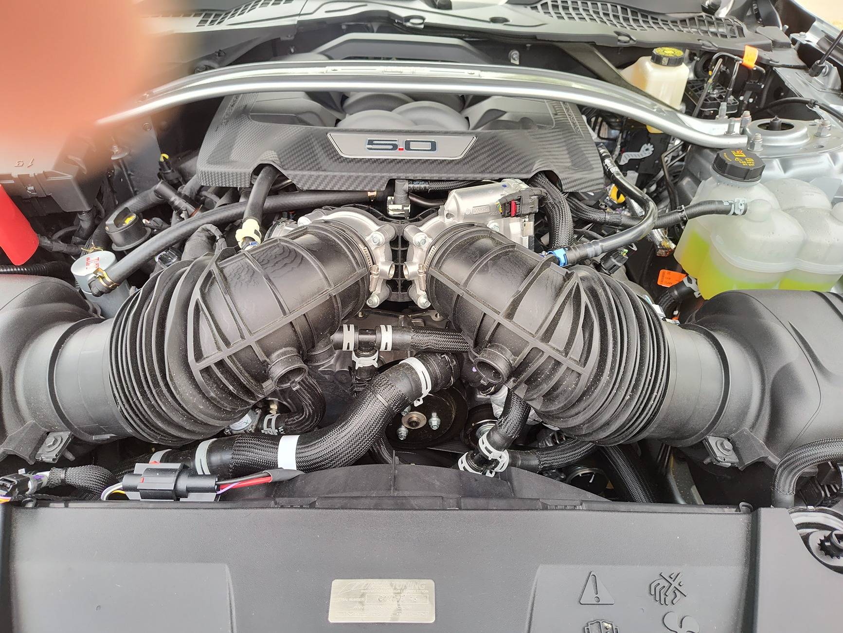 S650 Mustang K&N cold air intake CAI installed IMG_20240401_142302750_HDR