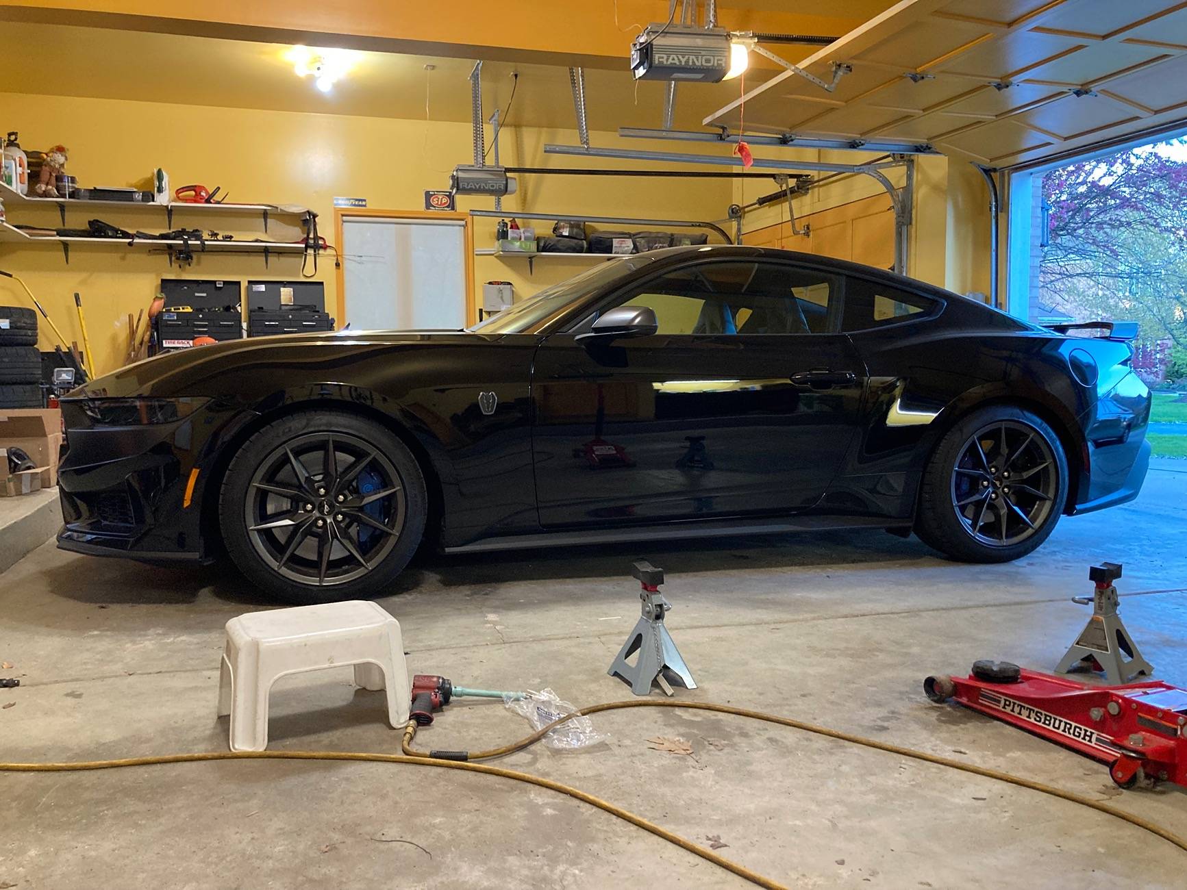 S650 Mustang steeda magneride minimum drop springs IMG_8054