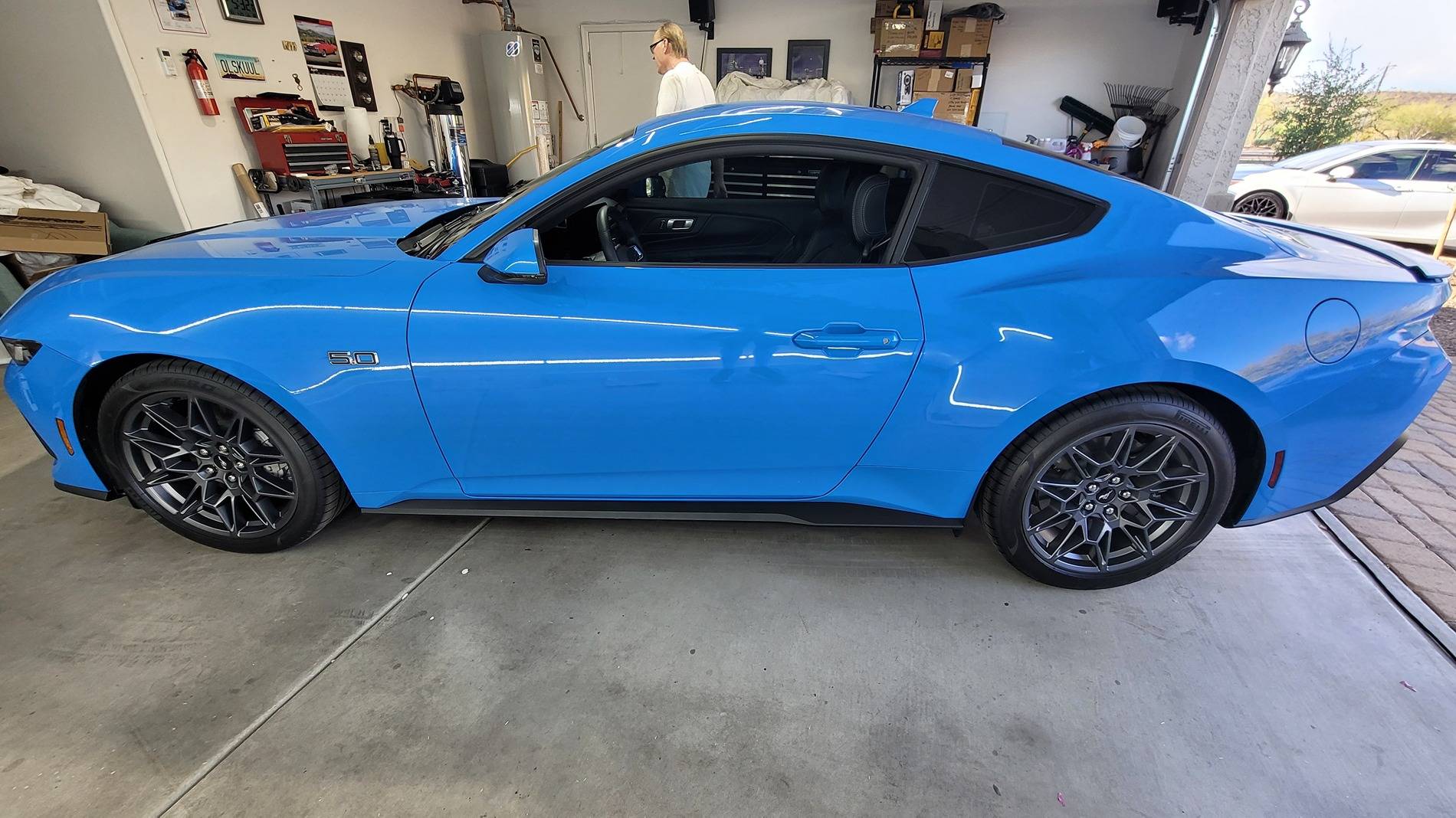 S650 Mustang Finally got the new wheels on 20250429_173234