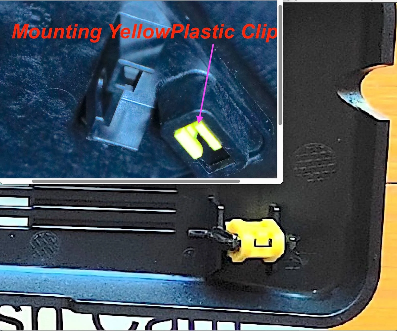 S650 Mustang The Dash cam thread Mounting Clips