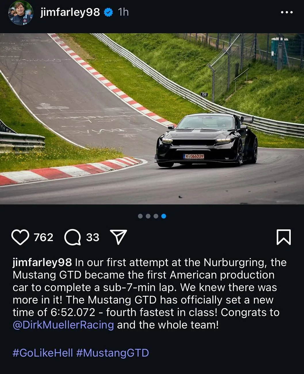 S650 Mustang Mustang GTD returns to the 'ring IMG_3881