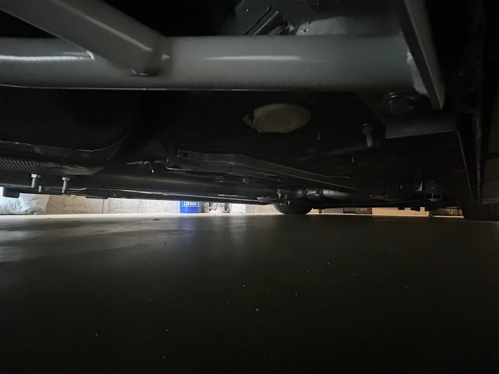 S650 Mustang Steeda Mustang Coupe Rear IRS Subframe Support Braces IMG_4134