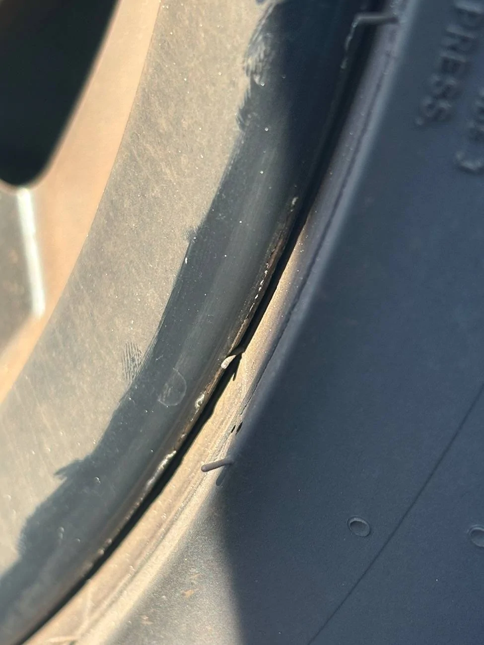 S650 Mustang Performance Pack Rim Defect IMG_3617