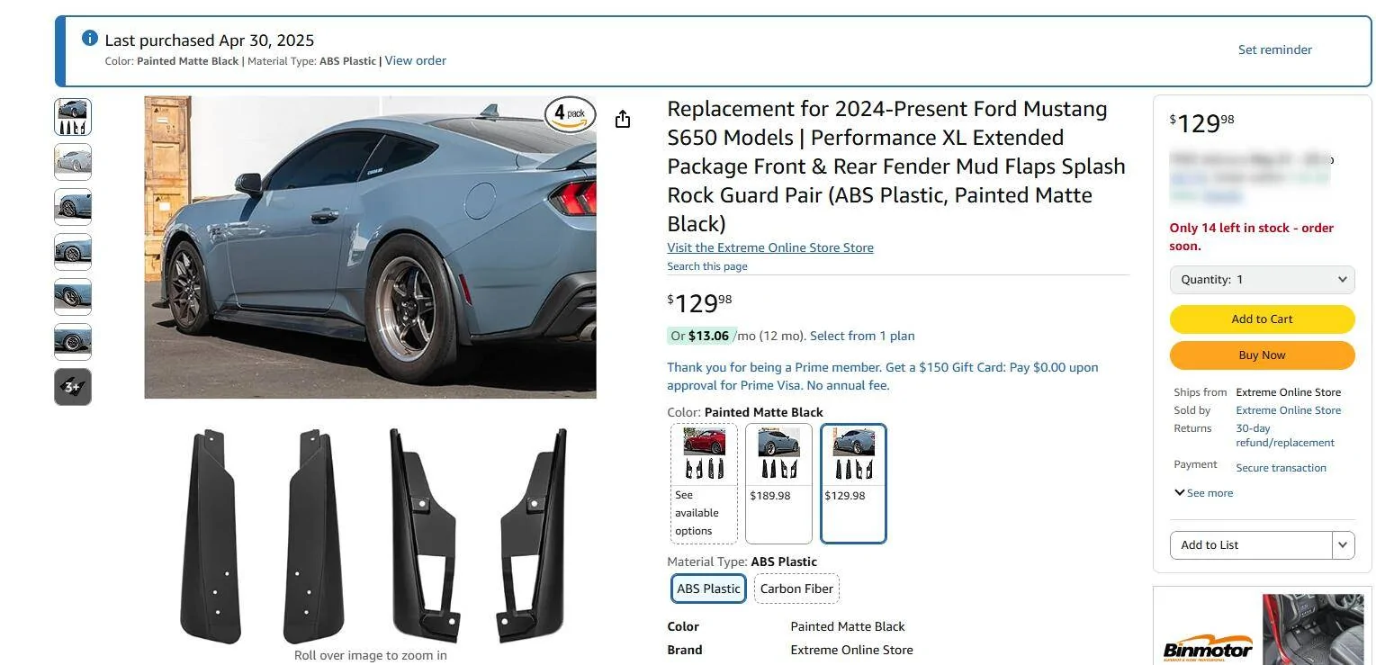 S650 Mustang Splash Guards 2025-05-13_14h36_59