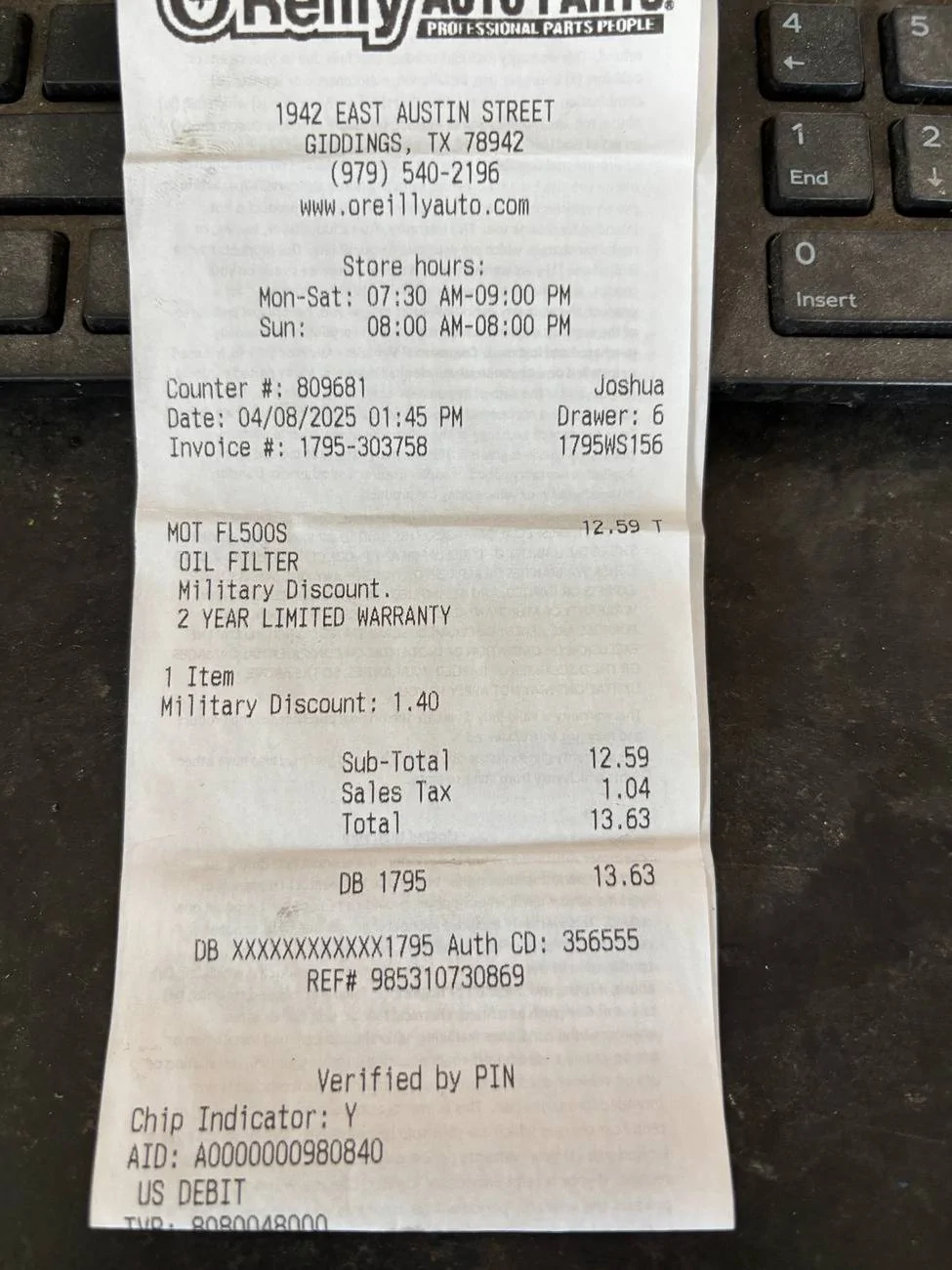 S650 Mustang Questions about oil change IMG_2006