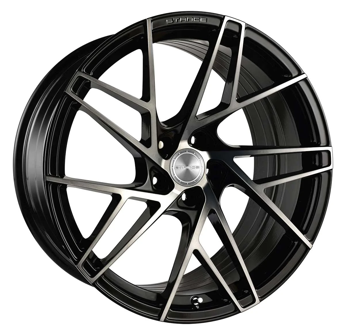 S650 Mustang New Stance SF12 and SF13 in 19" and 20" Sizes - Wheel Designers SF12-20X10_2
