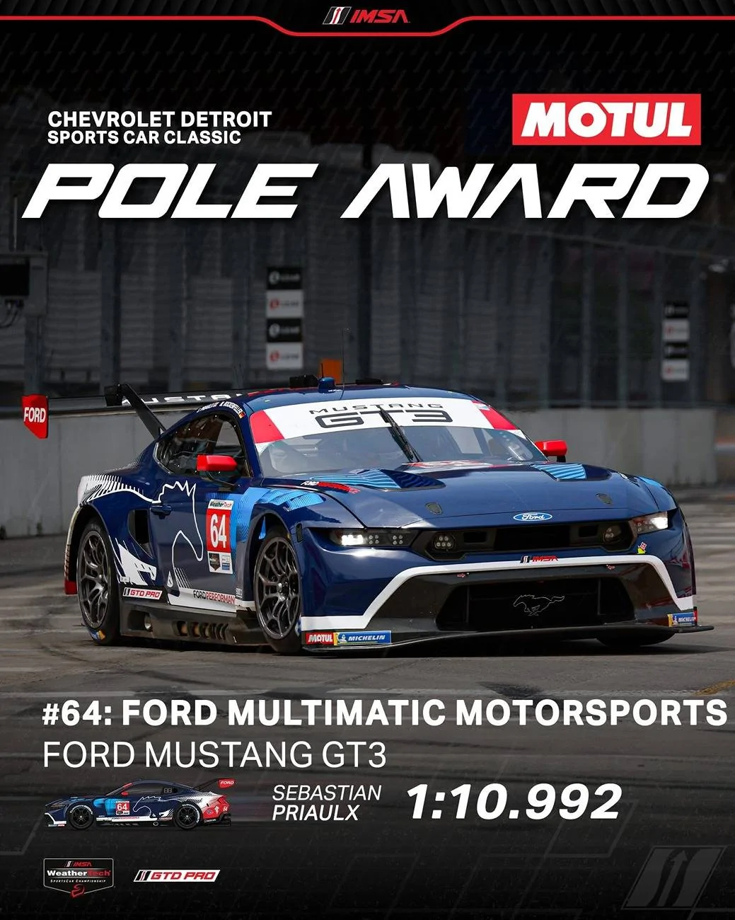 S650 Mustang Mustang GT3 Wins Detroit Grand Prix - IMSA WeatherTech SportsCar Championship GTD PRO IMG_5086