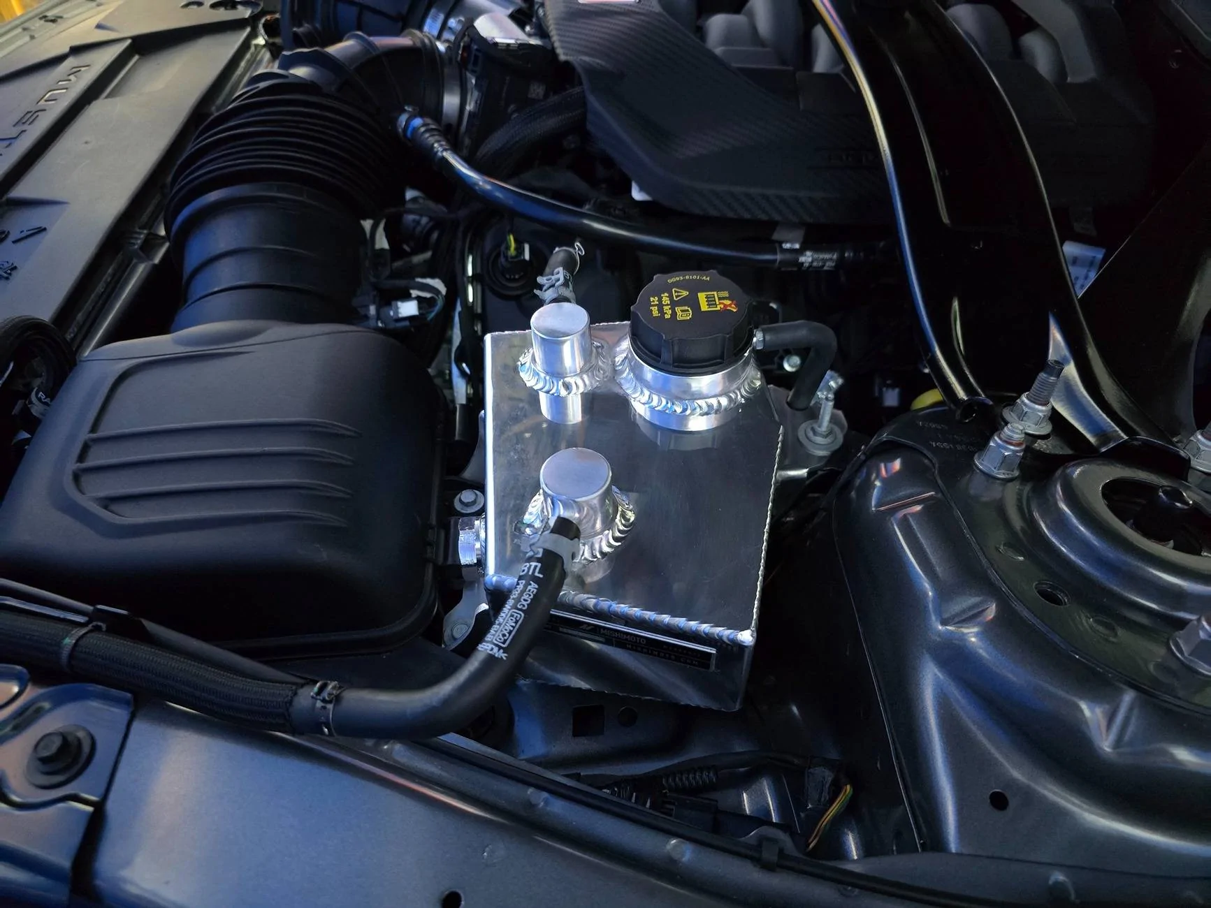 S650 Mustang Mishimoto overflow tank what coolant do I need? 1000014009