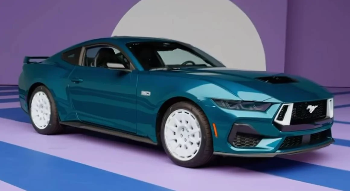 S650 Mustang 2026 FX Package revealed in new Adriatic Blue Metallic color IMG_7034