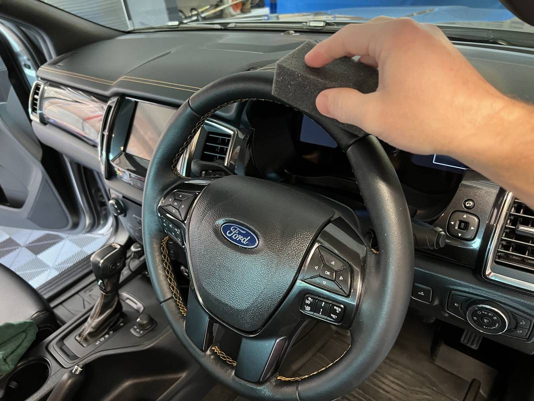 S650 Mustang Hands On The Wheel – Cleaning Your Steering Wheel IMG-2276