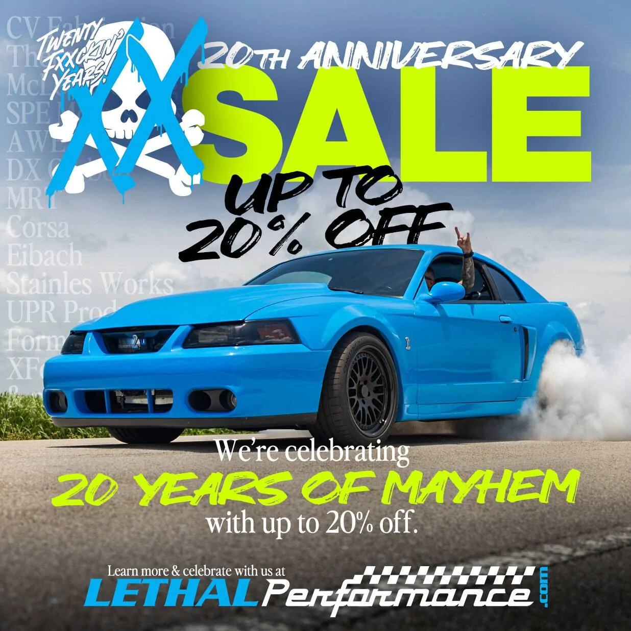 S650 Mustang Our 20 Year Anniversary Sale Has BEGUN! main_1x1
