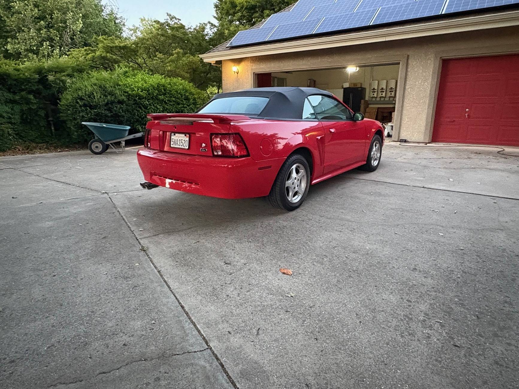 S650 Mustang Red Convertible 2003 Mustang (Garage Kept) - $4,000 Original Female Owner (Located in Durham, California) thumbnail_IMG_9929