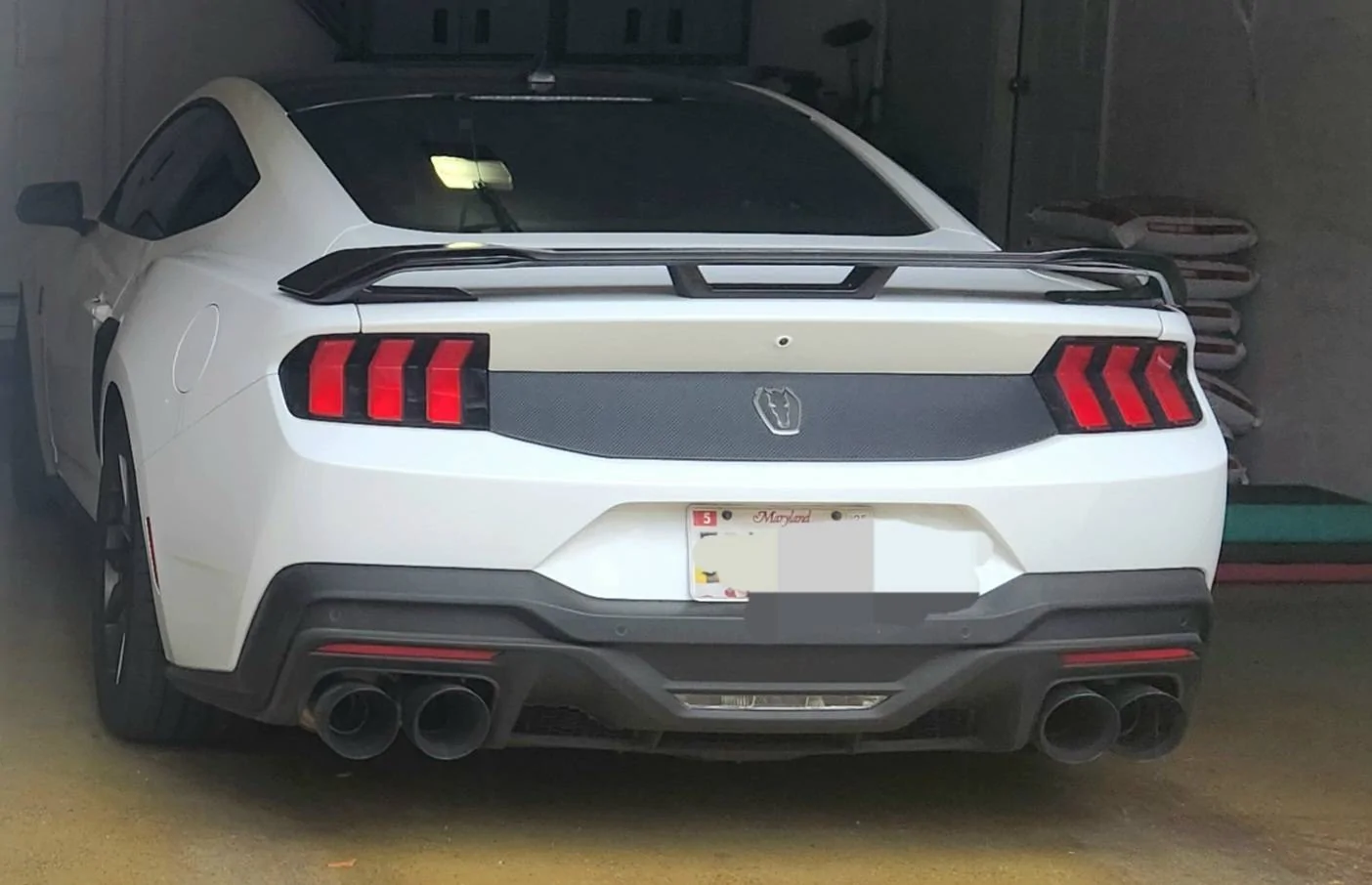 S650 Mustang Air Design Rear Decklid Appliqué -not a fan 20250324_152243
