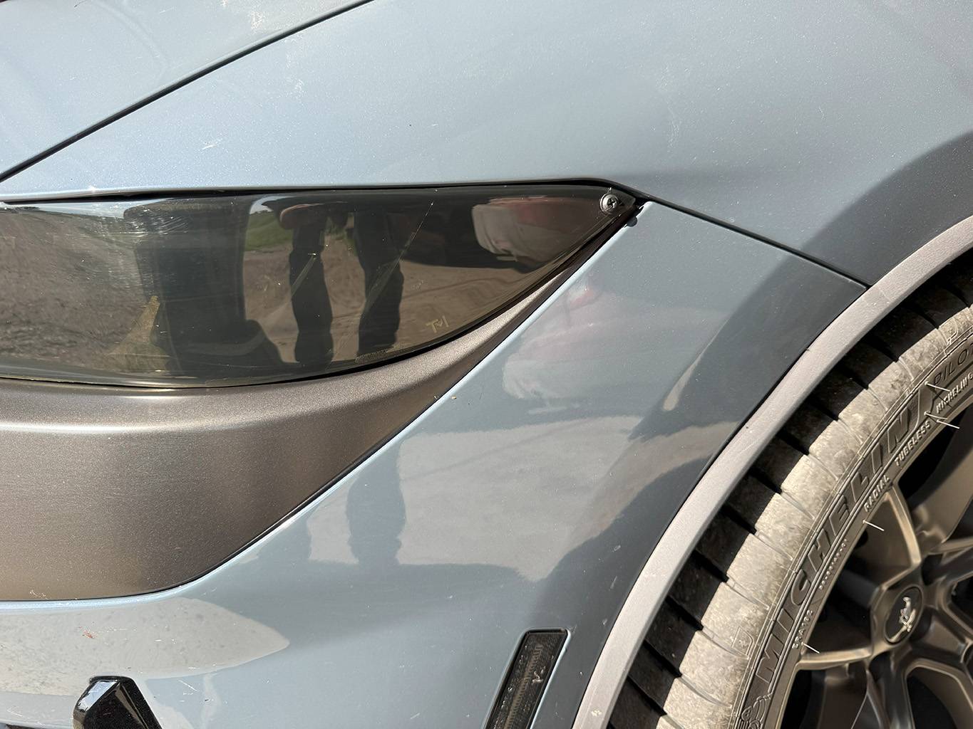 S650 Mustang Tinting headlamp covers IMG_0891