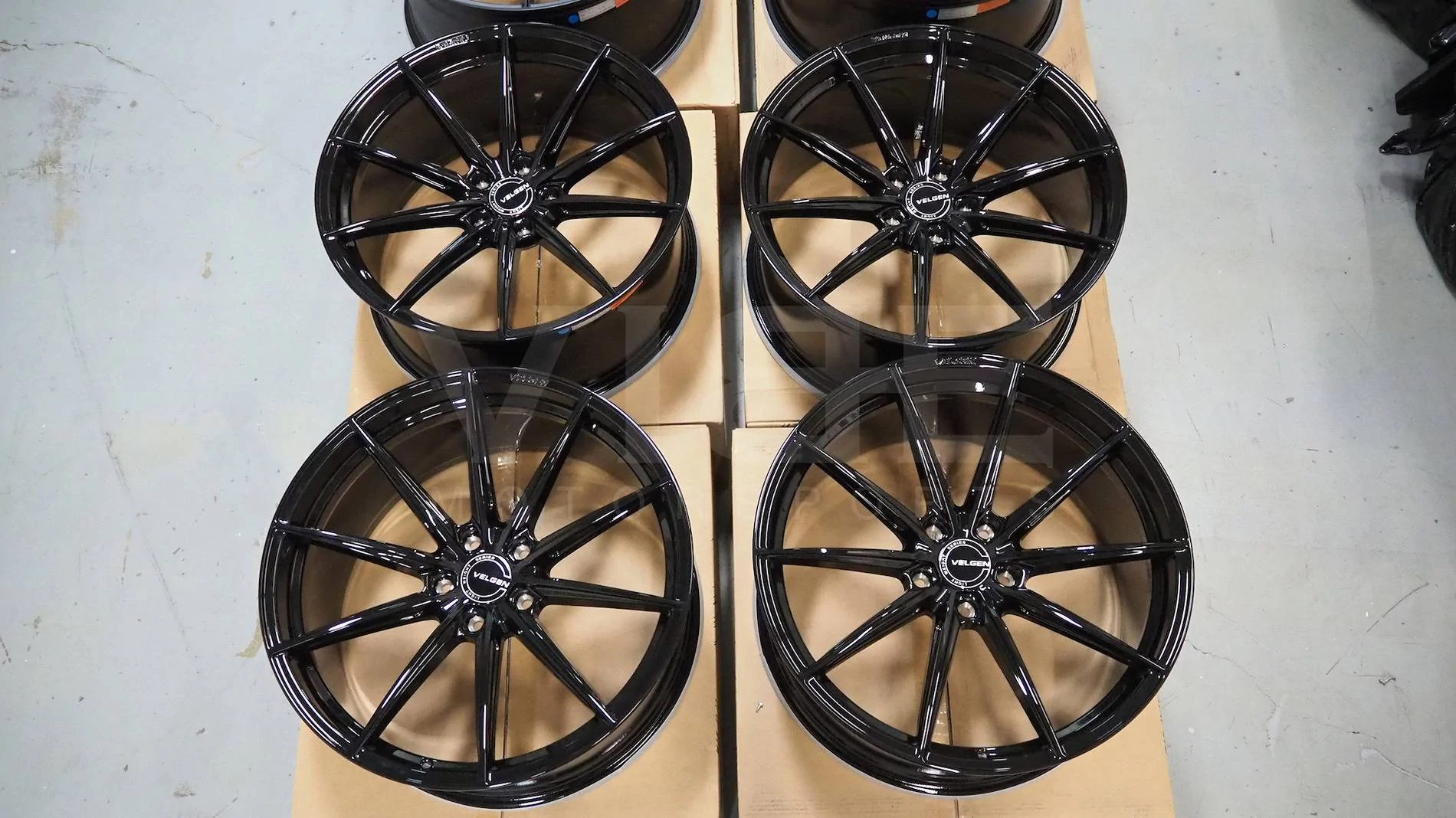 S650 Mustang VELGEN VF10 Lightweight Wheels for your Ford Mustang S650 - VIBE Motorsports velgen-vf10-gloss-black-1