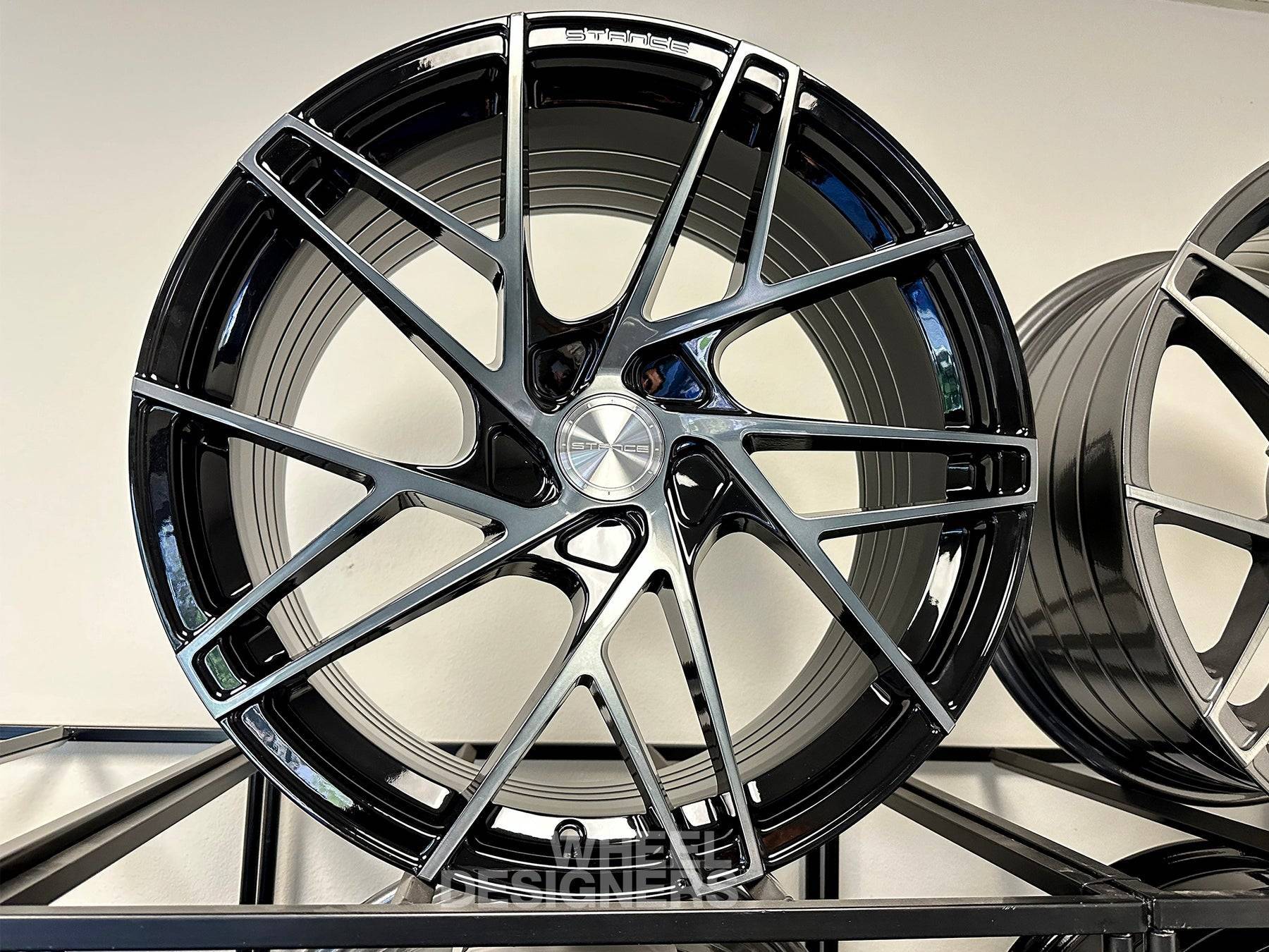 S650 Mustang New Stance SF12 and SF13 in 19" and 20" Sizes - Wheel Designers -tinted-1_2967f938-4618-40f2-9a5f-ab14fc47f5c5-