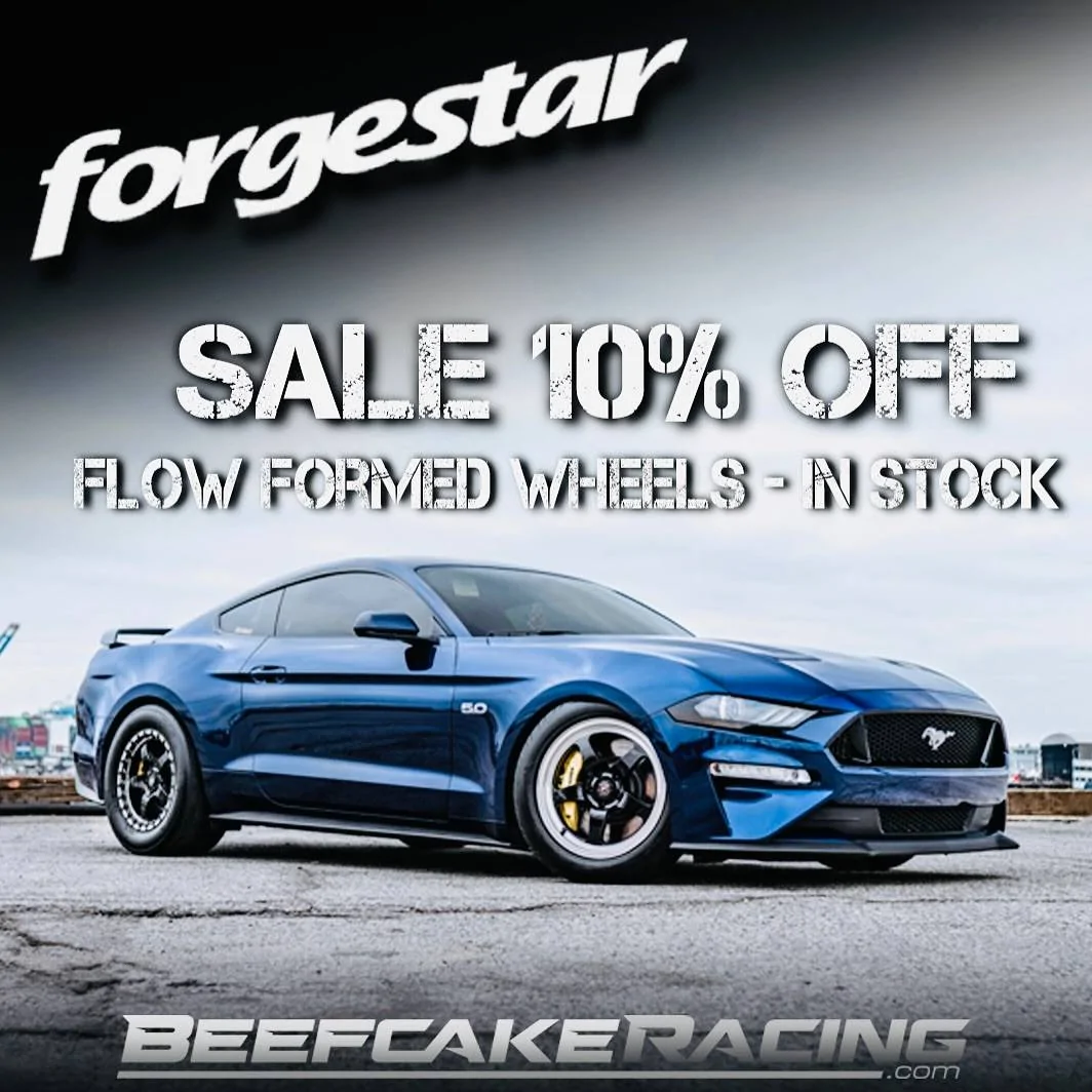 S650 Mustang Forgestar Wheel Sale At Beefcake Racing! 508565056_18513293977042830_7895975802072891468_n