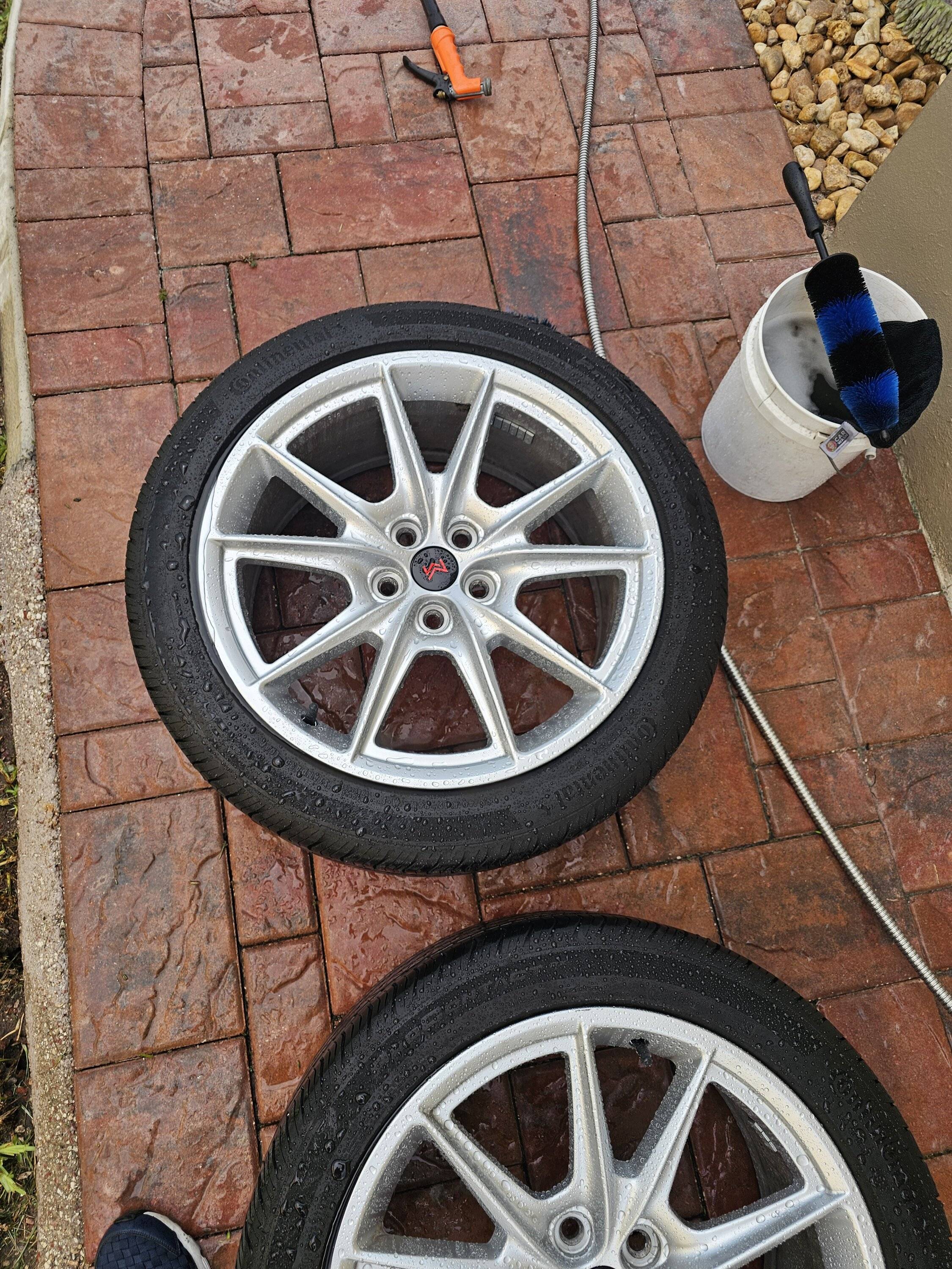 S650 Mustang GT premium wheels and tires for sale 20250618_184503