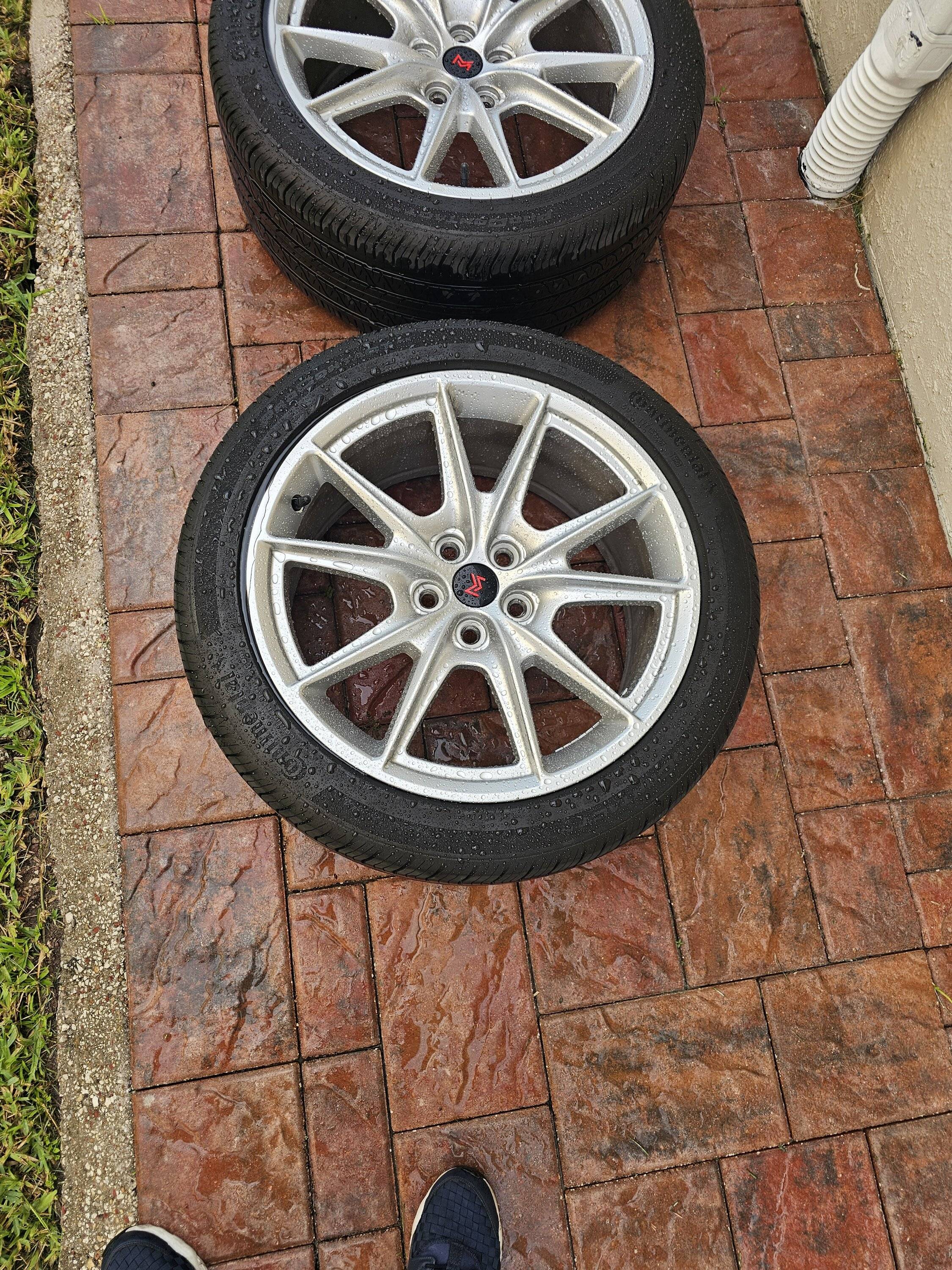 S650 Mustang GT premium wheels and tires for sale 20250618_184456