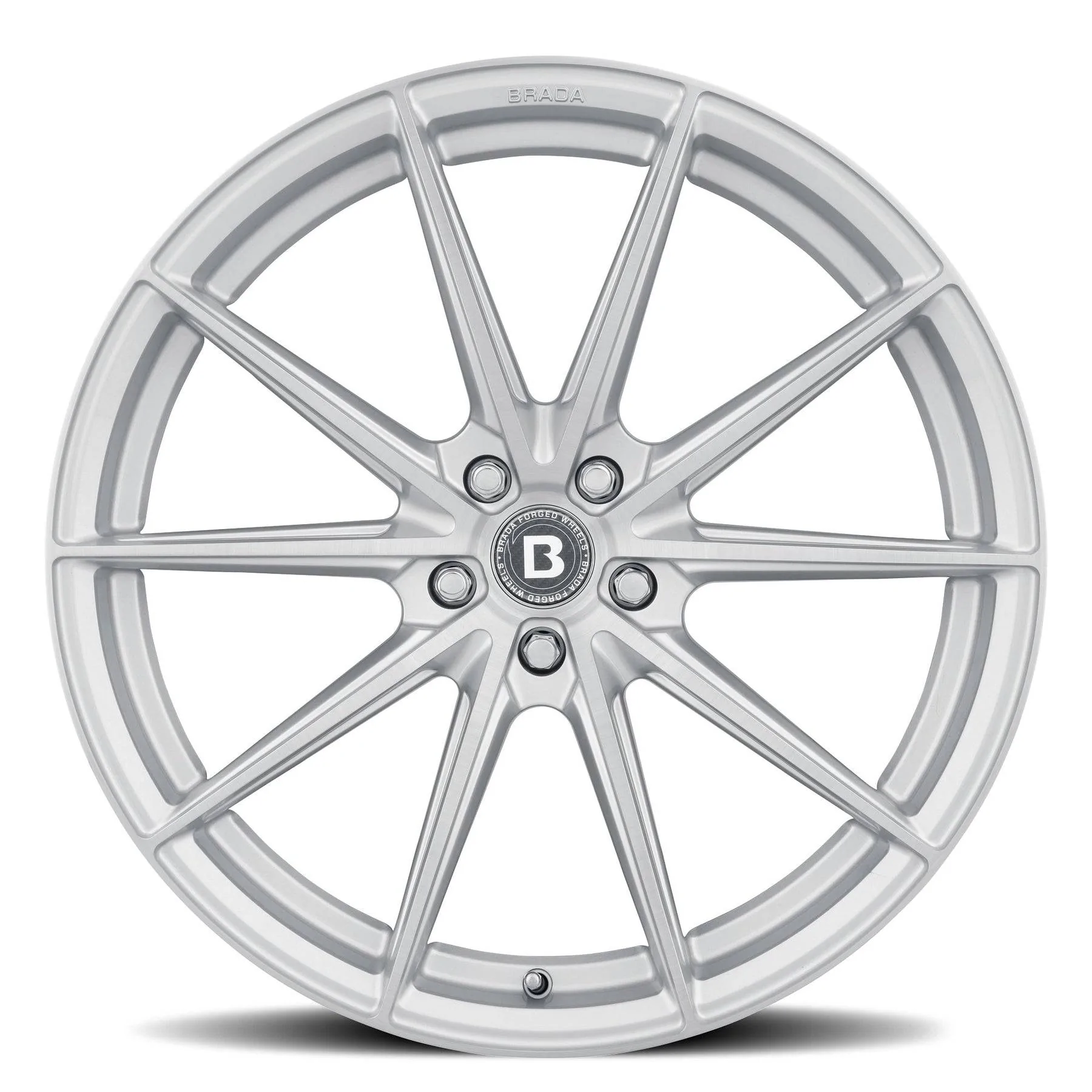 S650 Mustang 20" Brada FormTech Series CX1 CX3 S650 Ford Mustang BRADACX1BRUSHEDSILVER-2