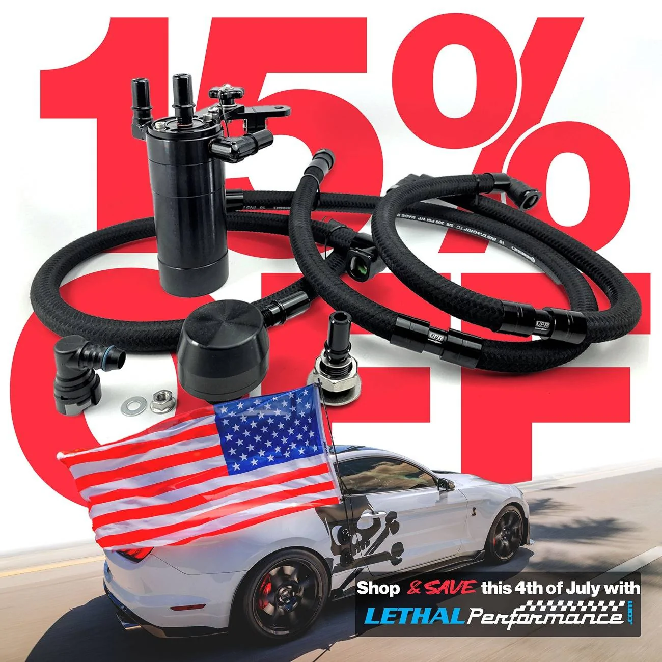 S650 Mustang Lethal Performance 2025 4th of July Sale is LIVE! upr_4th