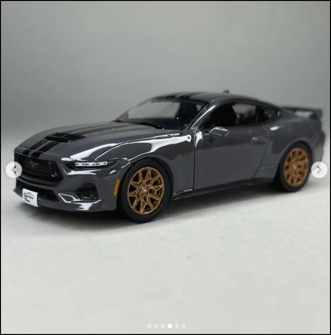 S650 Mustang First S650 2024 Ford Mustang Diecast! 1/18 Dark Horse in Carbonized Gray 1751901167693-gs