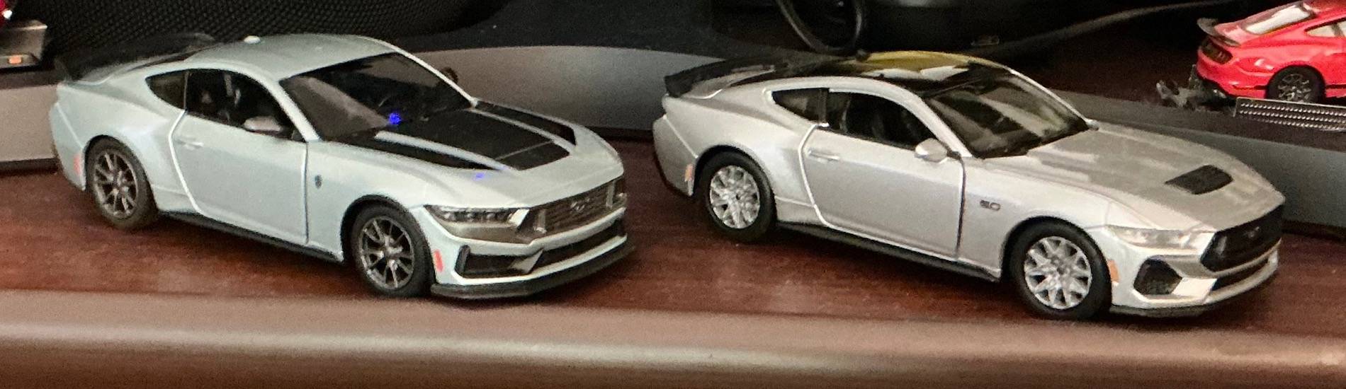 S650 Mustang First S650 2024 Ford Mustang Diecast! 1/18 Dark Horse in Carbonized Gray IMG_7251