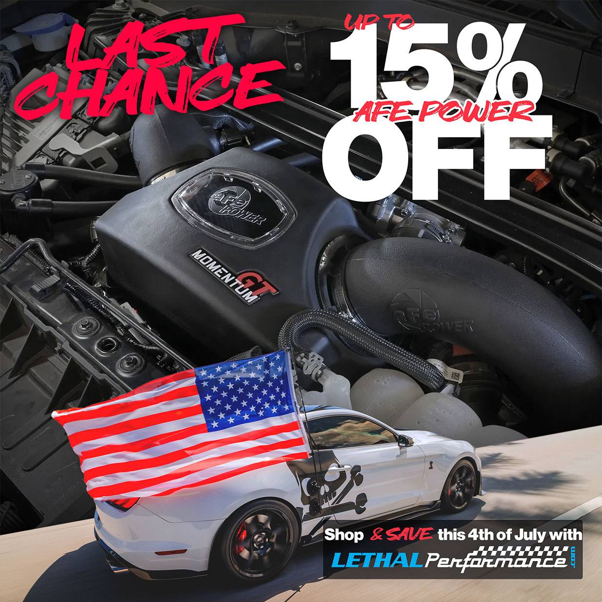 Lethal Performance 2025 4th of July Sale is LIVE! | Mustang7G - 2024 ...