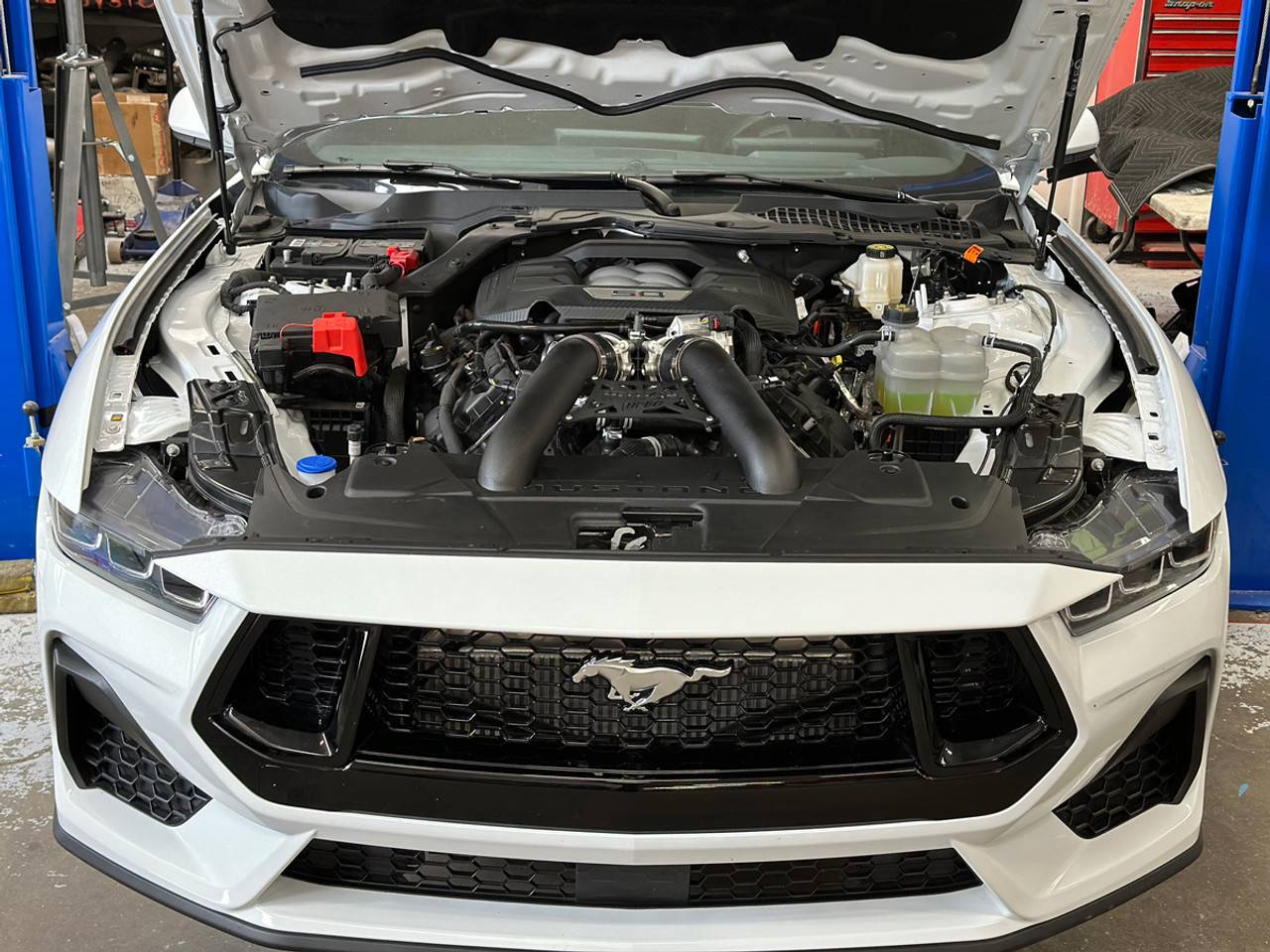 Hellion Twin Turbo Kit For The 2024+ Mustang At Beefcake Racing