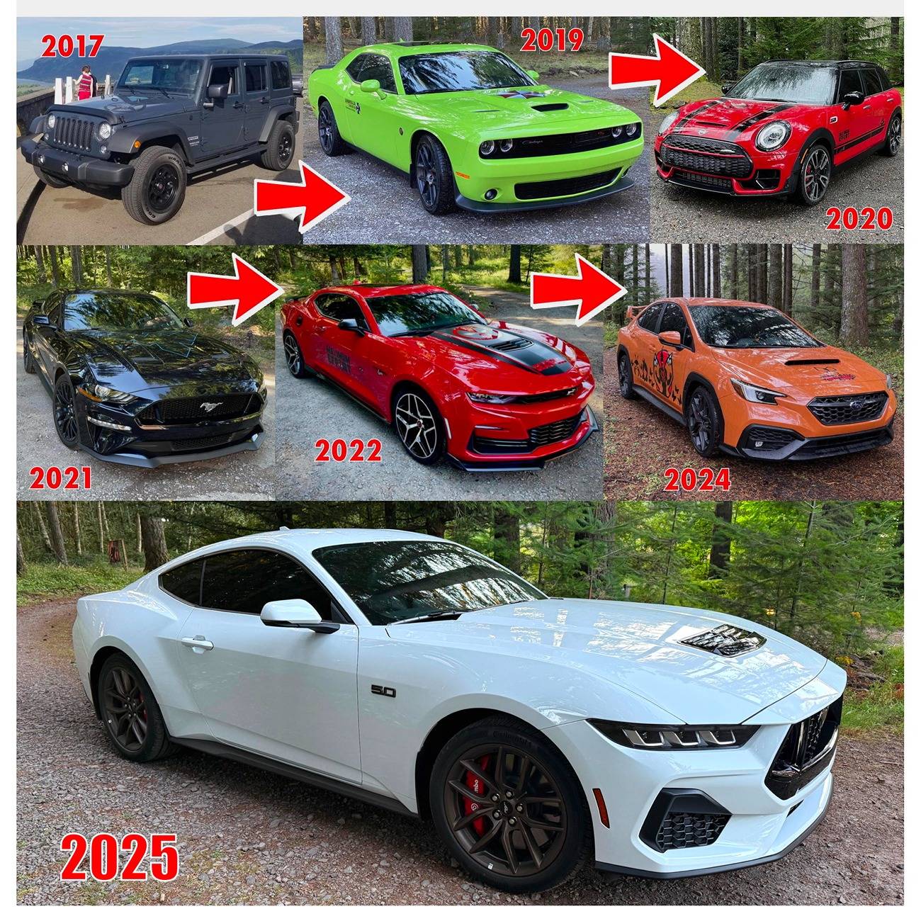 S650 Mustang What Did You Drive Before? cars