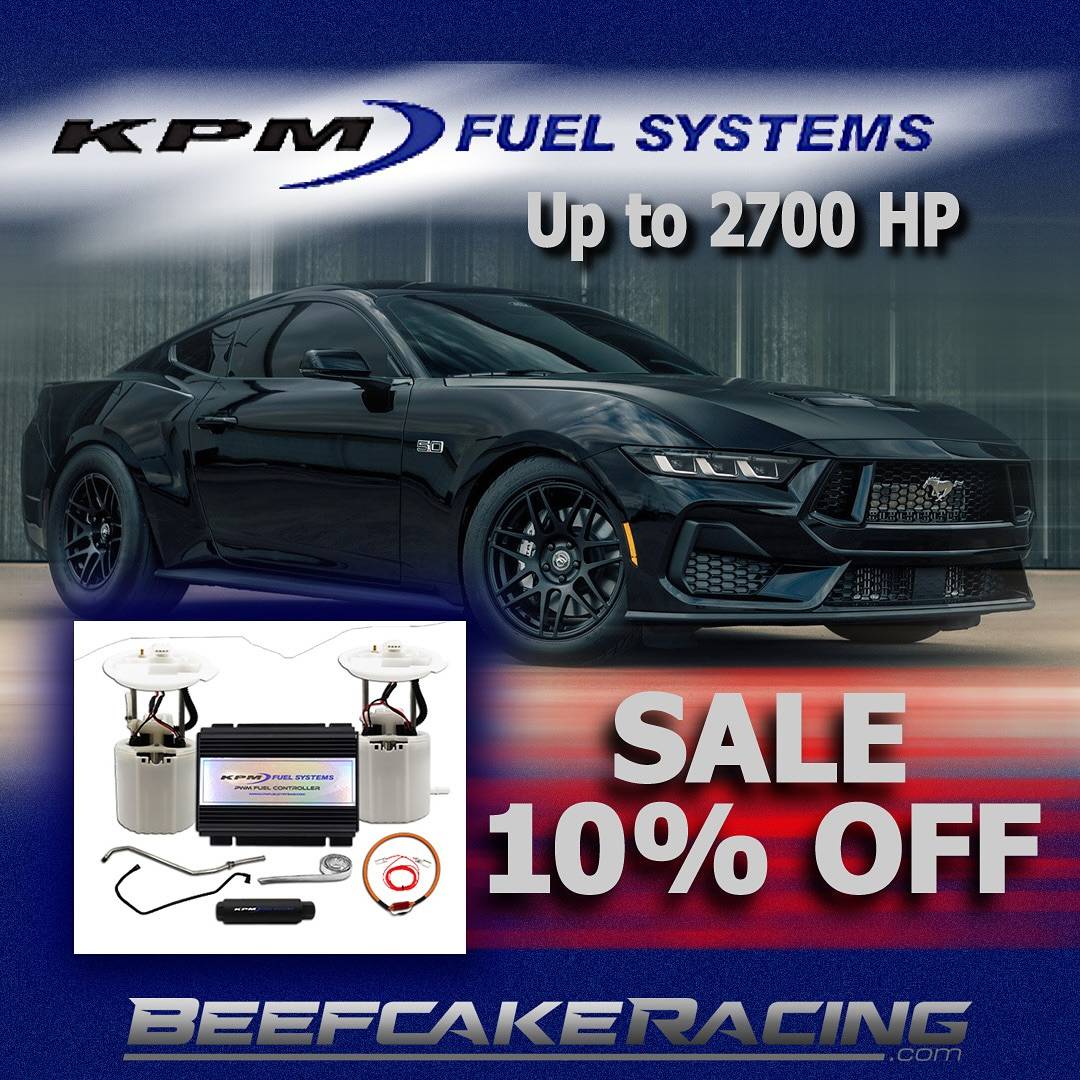S650 Mustang 10% OFF KPM Fuel Systems – ONLY at Beefcake Racing! 🔥 520258294_18518164258042830_5115732798905836919_n