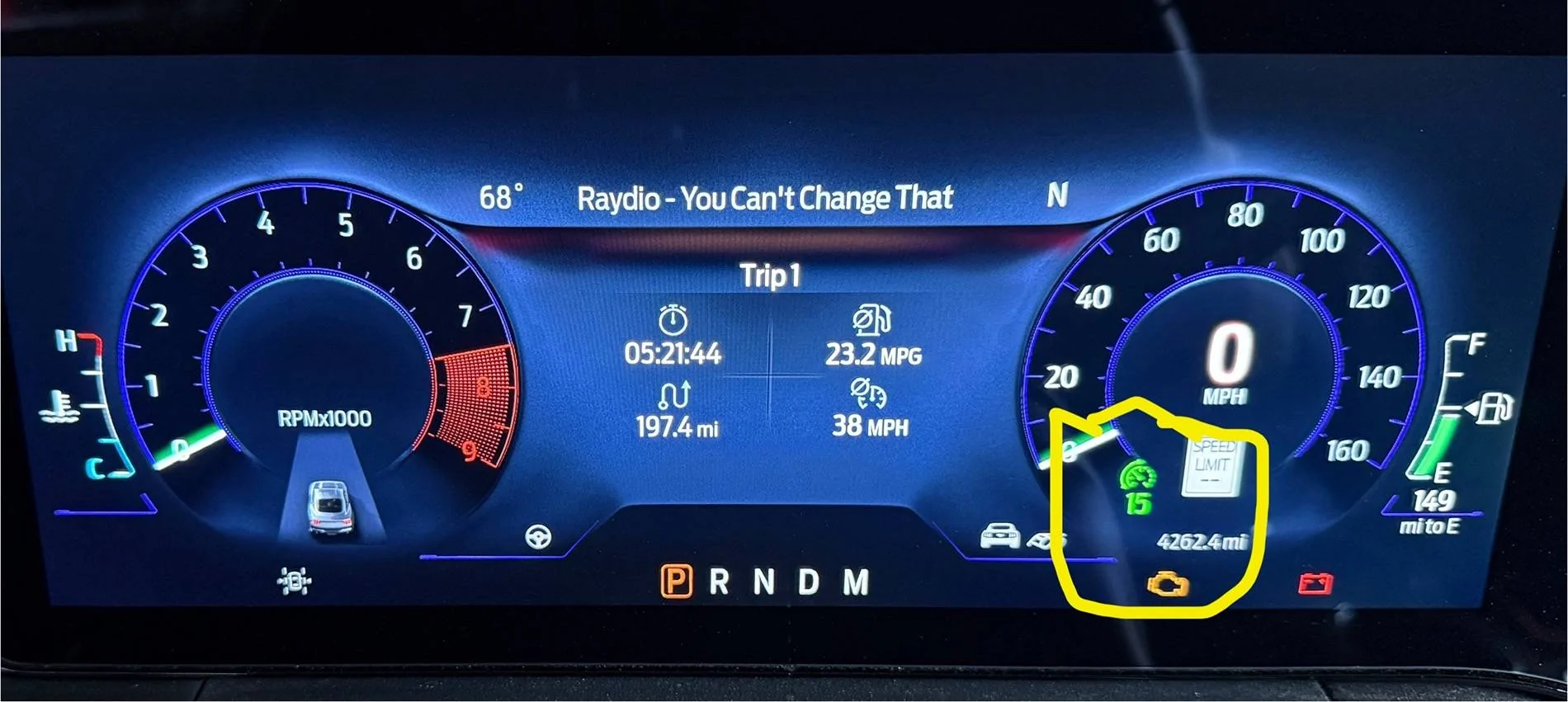 S650 Mustang Dash icon question IMG_6649