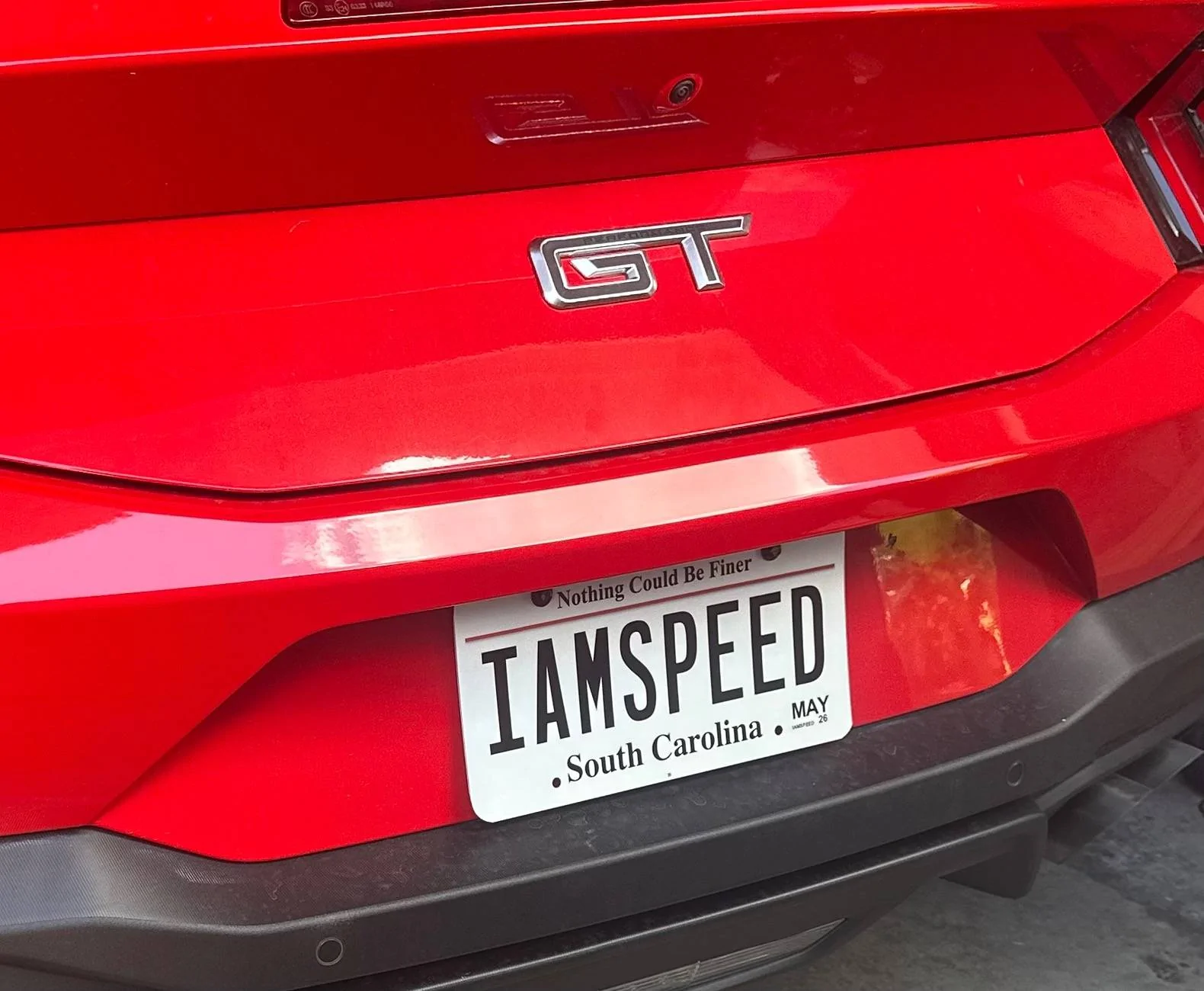 S650 Mustang Vanity License Plates IMG_7242