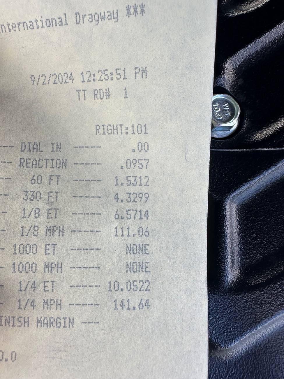 S650 Mustang S650 Whipple drag strip results IMG_2464