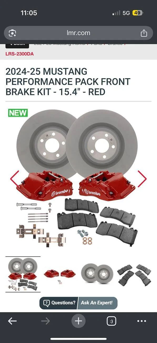 S650 Mustang Brembo Brakes upgrade IMG_0615