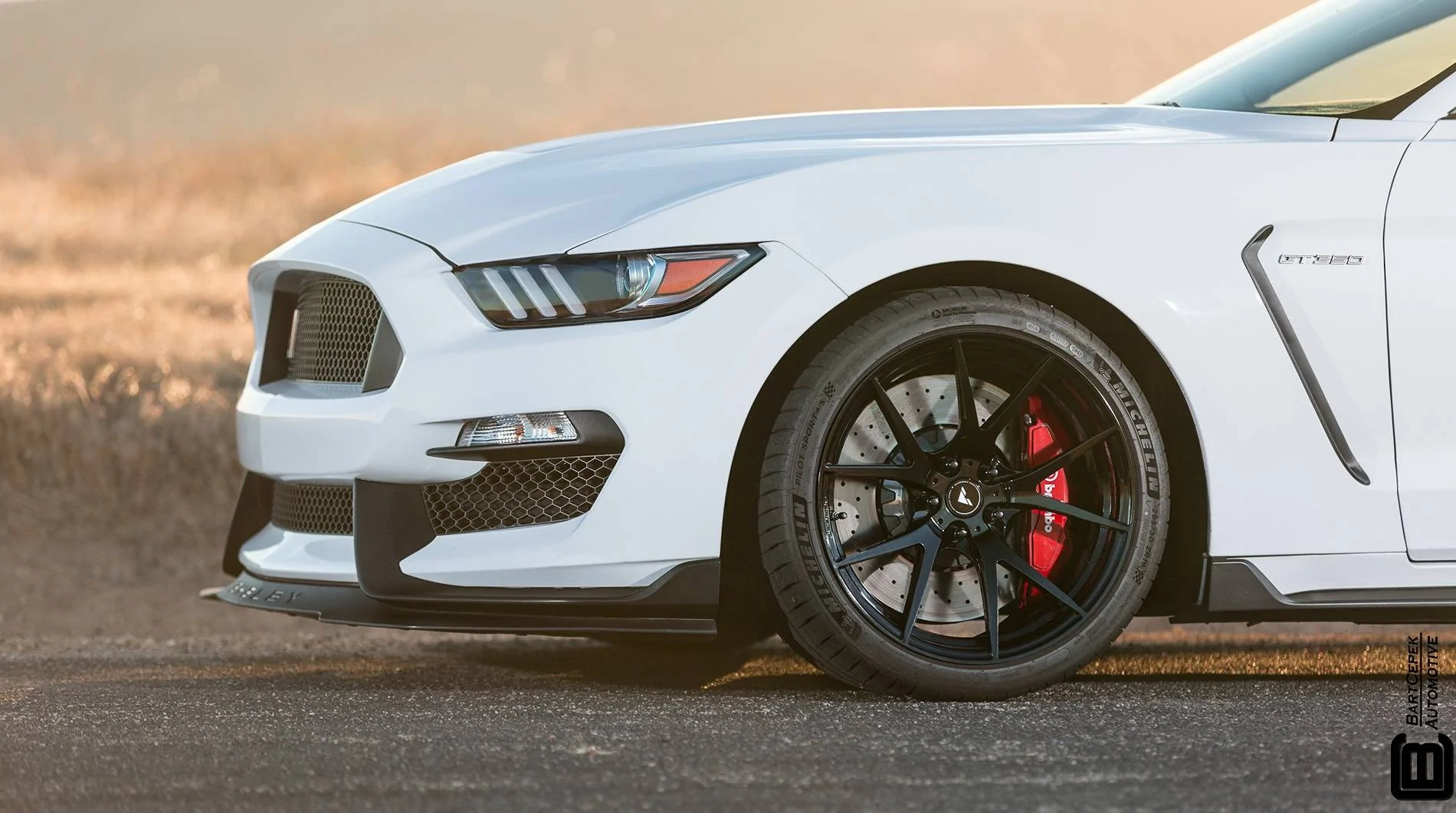 S650 Mustang 19x11 Vorsteiner VFN 501's with 305/30/19 Conti Extreme Contact tires, spacers, bolts 8J9A7981-Edit